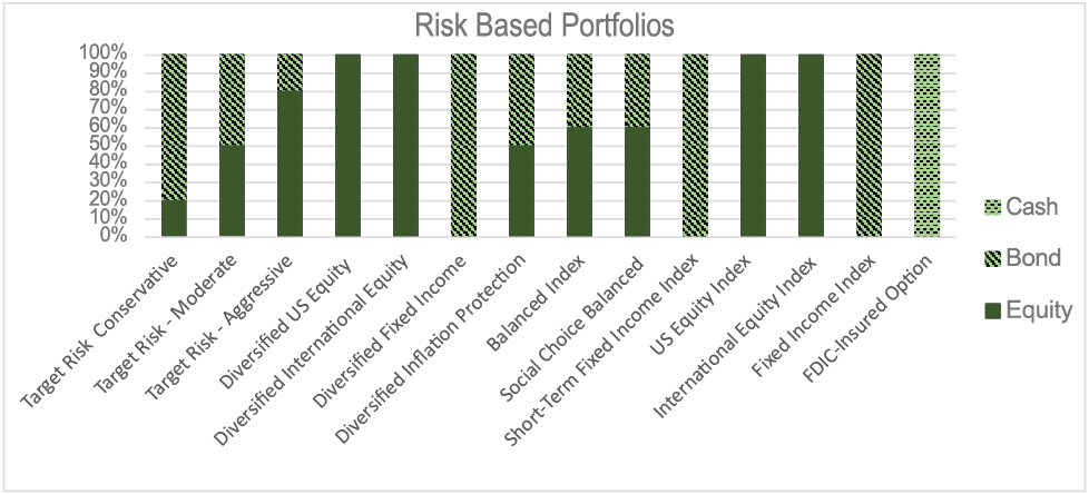 Static Investment Option Portfolios