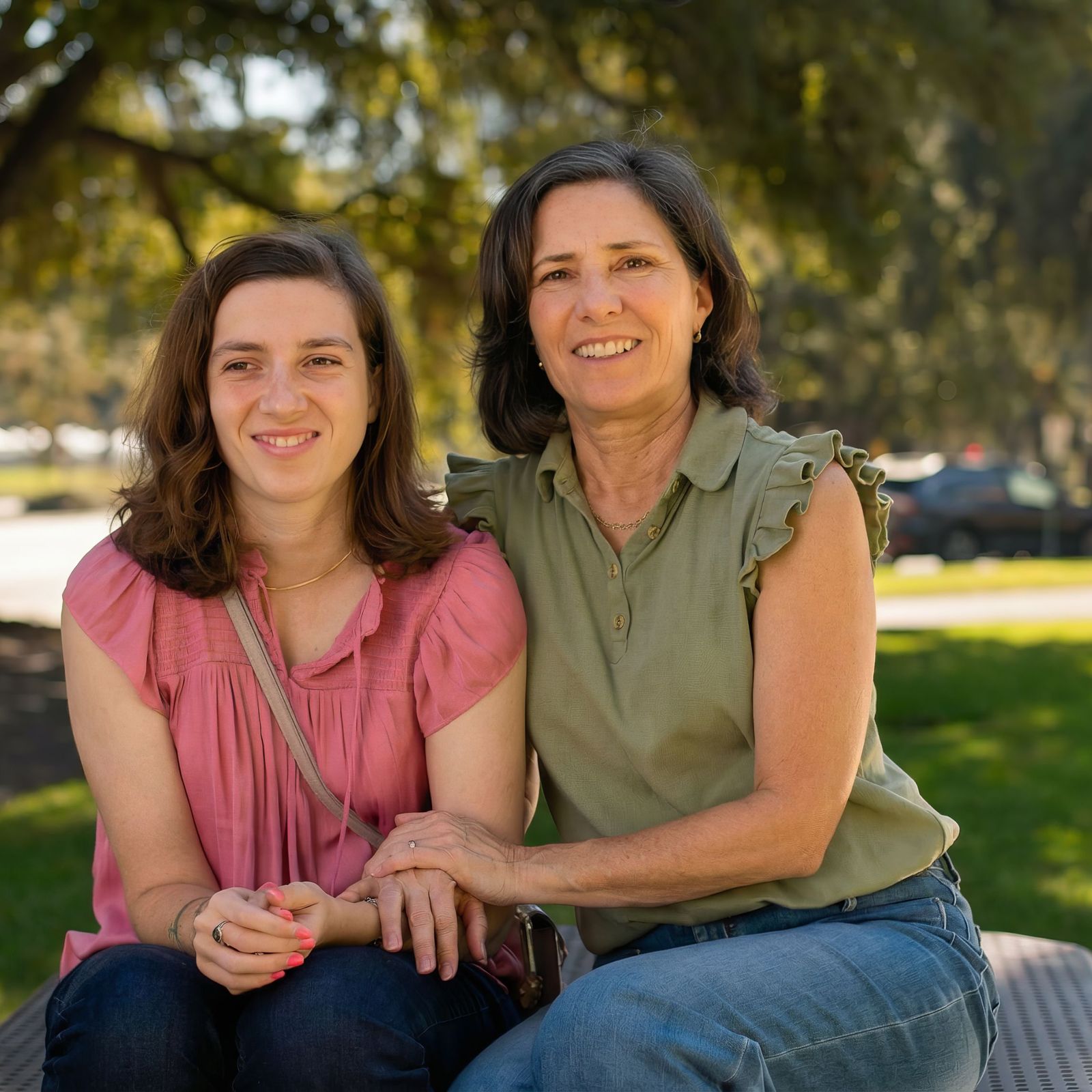 Photo of CalABLE Ambassador Kathy and her daughter