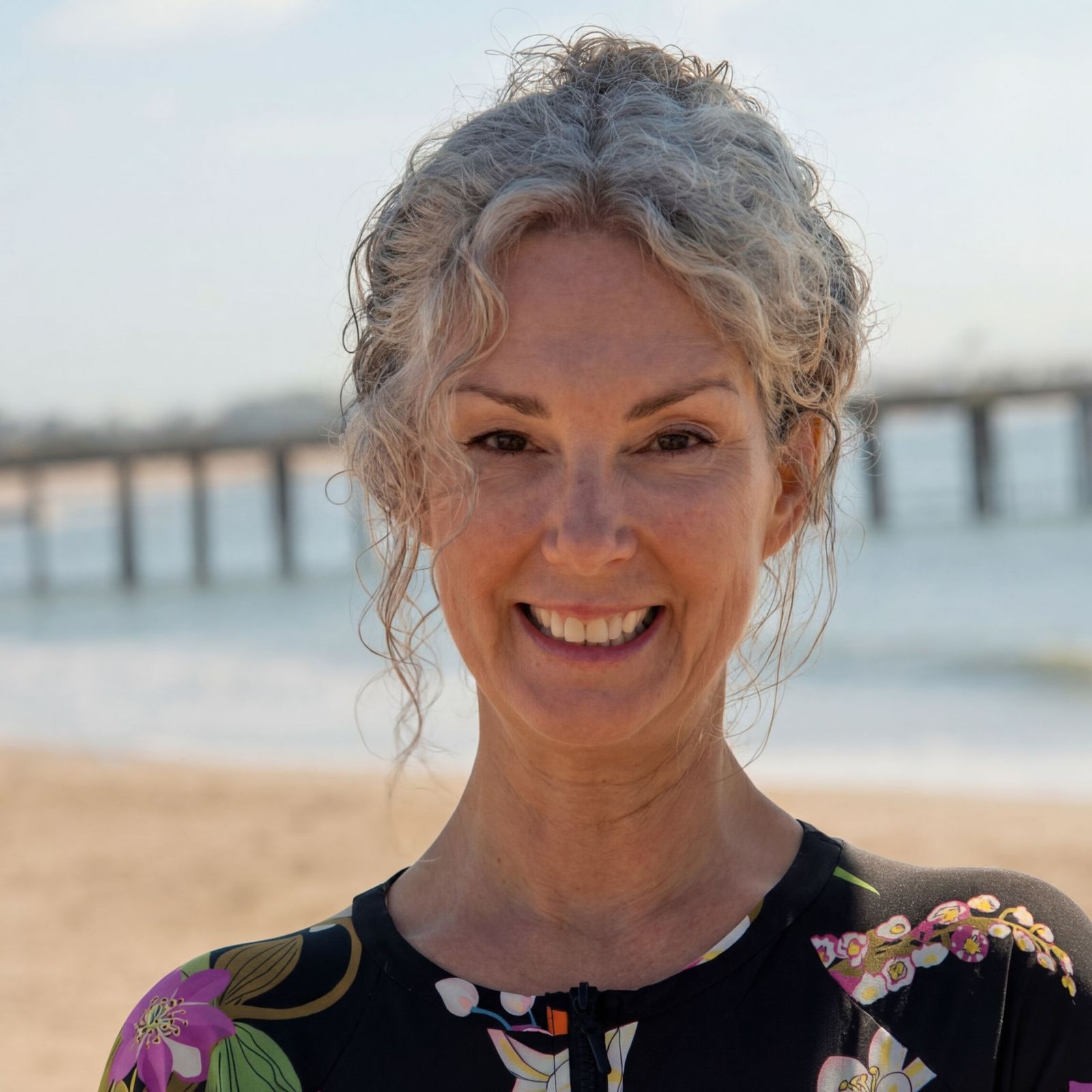 Photo of CalABLE Ambassador Melodi at the beach