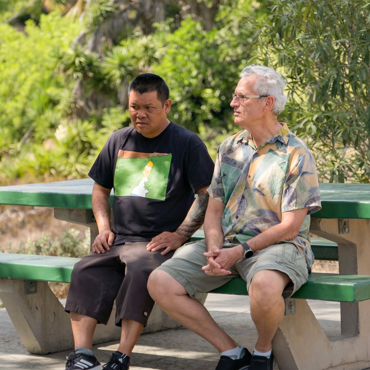 Photo of CalABLE Ambassador Howard and his son Tu